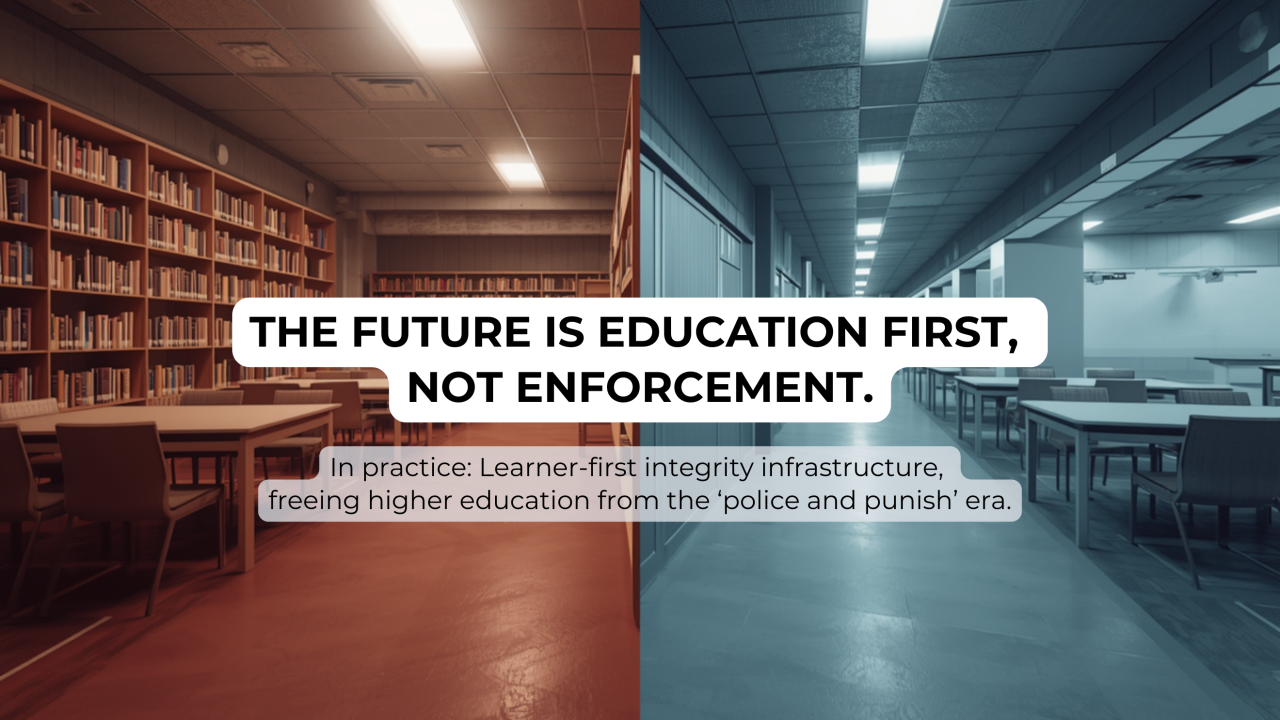 Why the future is education first, not enforcement.