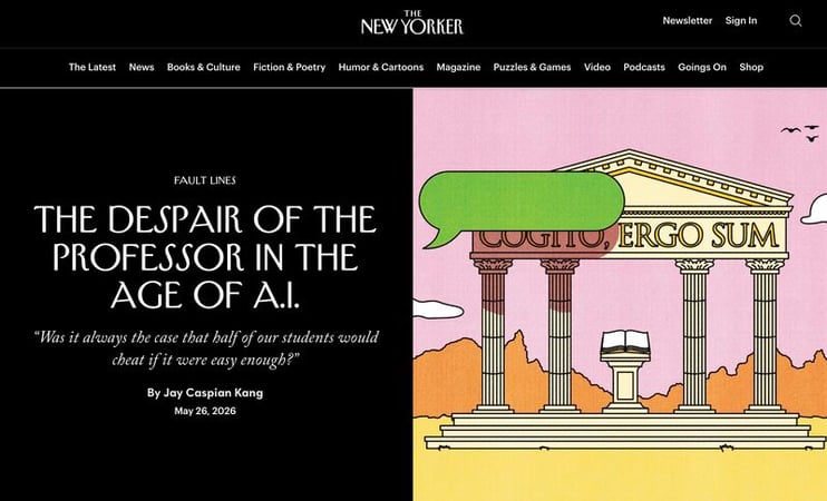 The Reality of Professor Despair in the Age of AI
