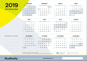  School  terms and public holiday  dates for ACT in 2019  