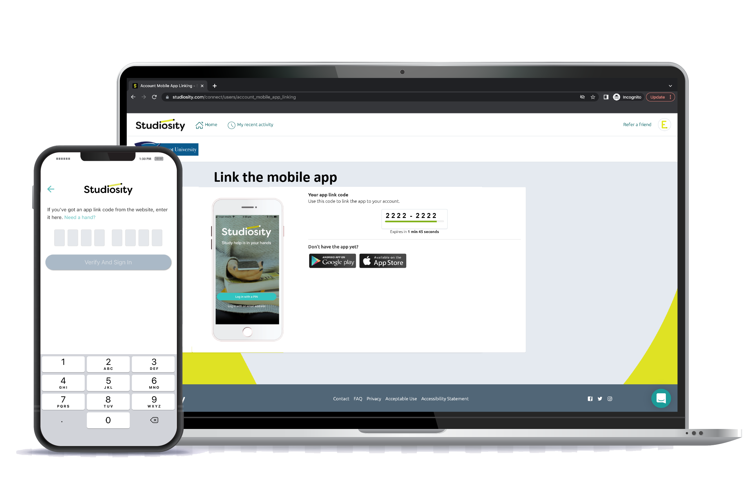 Desktop and mobile with screens-3