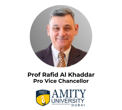 Prof Rafid Al Khaddar Amity University Dubai