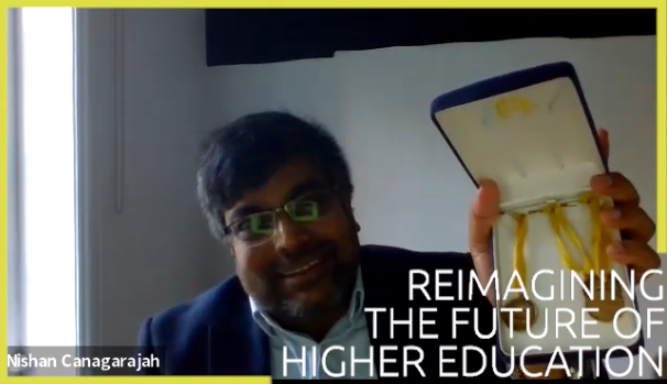 Transcript: Prof Nishan Canagarajah, President & Vice-Chancellor at University of Leicester on Reimagining HE 🎧