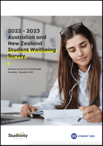 ANZ Student Wellbeing Survey 2023 Full Report cover image