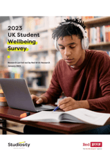 UK Student Wellbeing report cover image