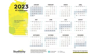 2023 Calendar - NT Studiosity