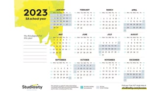 2023 Calendar - SA Studiosity
