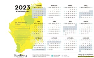 2023 Calendar - WA Studiosity