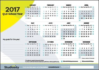 School Terms And Public Holiday Dates For Qld In 2017 Studiosity