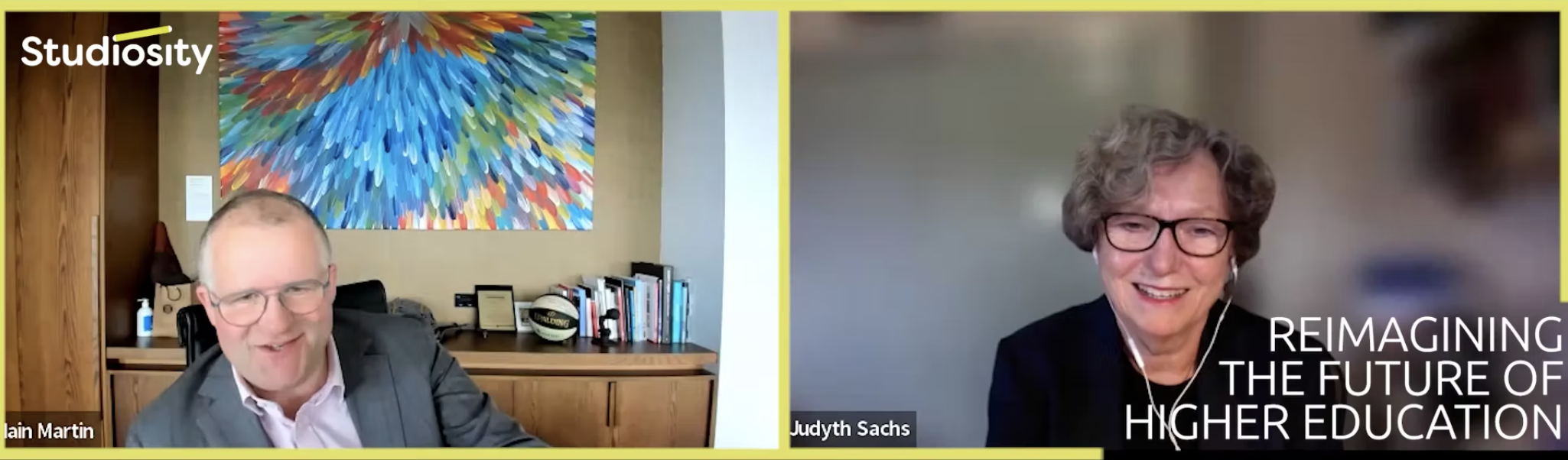 Iain Martin Judyth Sachs Podcast Studiosity