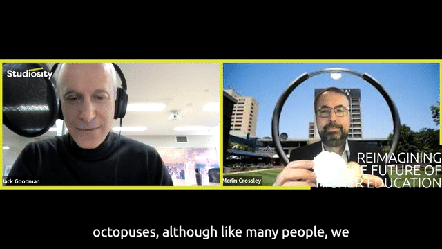 Transcript: Prof Merlin Crossley, DVC at UNSW on Reimagining HE