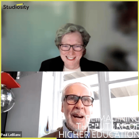 Transcript: Dr Paul LeBlanc, President, Southern New Hampshire University (SNHU) on Reimagining HE 🎧