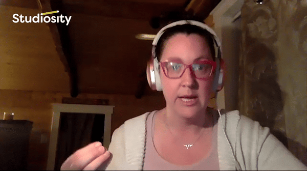 GIF of Prof Amanda Bittner talking about how she loves her job