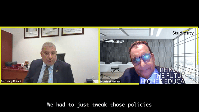 Professor Hany El Kadi, Vice President of Academic Affairs, Liwa University-low