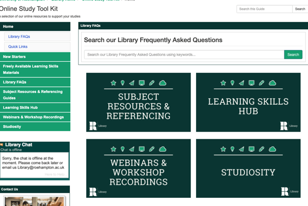 Roehampton-University-Library-best-practice-student-support