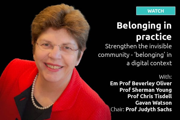 Belonging in practice Studiosity Symposium session - WATCH