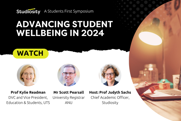 WATCH: Advancing Student Wellbeing in 2024: a Students First Symposium