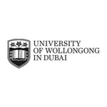 University of Wollogong Dubai logo mono400x400