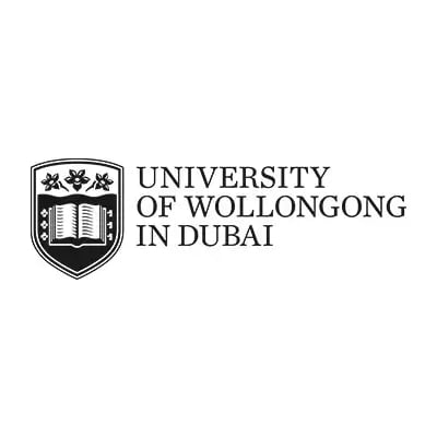 University of Wollogong Dubai logo mono400x400