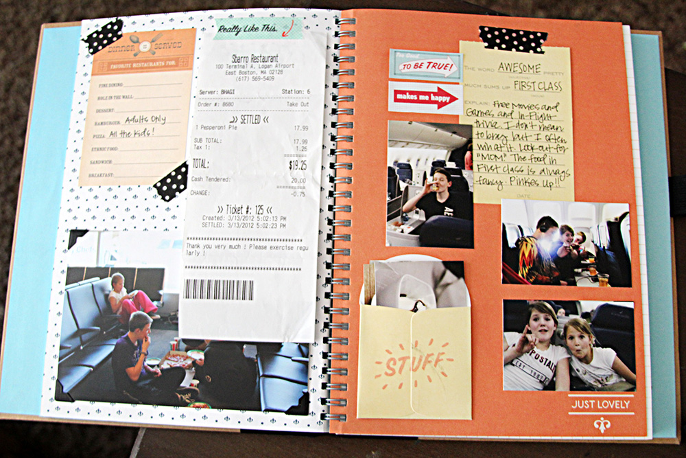 How to make a Smash book (scrapbook) for kids - a step by step guide