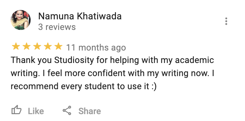 Google-Review-Studiosity-Namuna